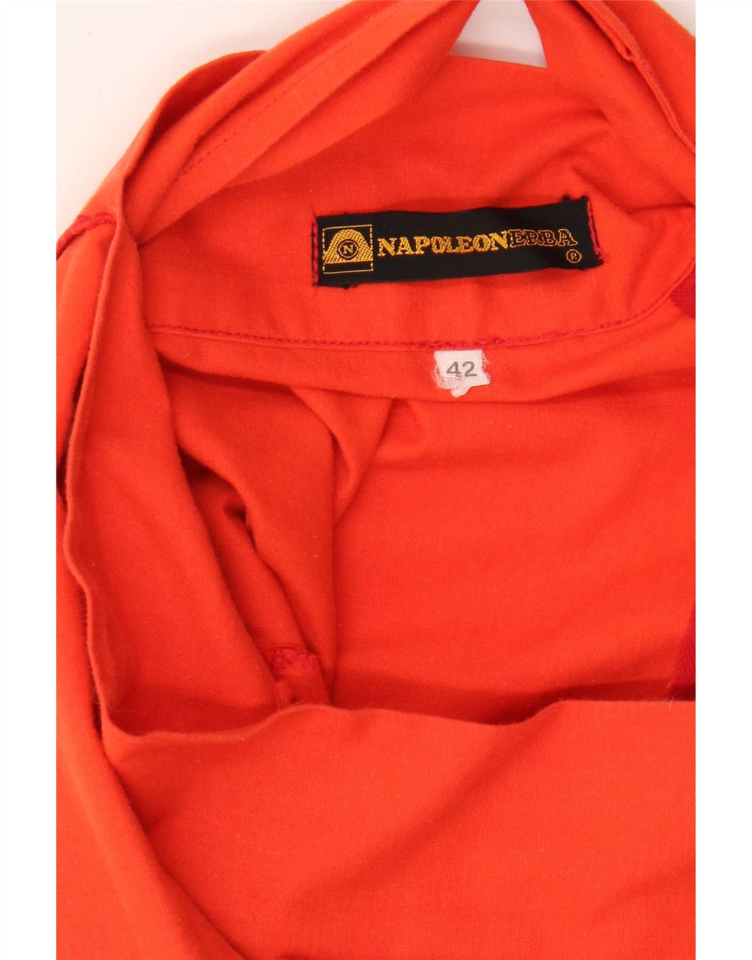 ВИНТАЖНАЯ женская юбка-трапеция с завышенной талией IT 42 Medium W28 Красная