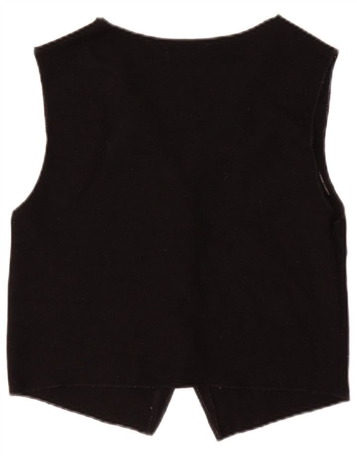 Женский жилет Zara UK 12, средний черный