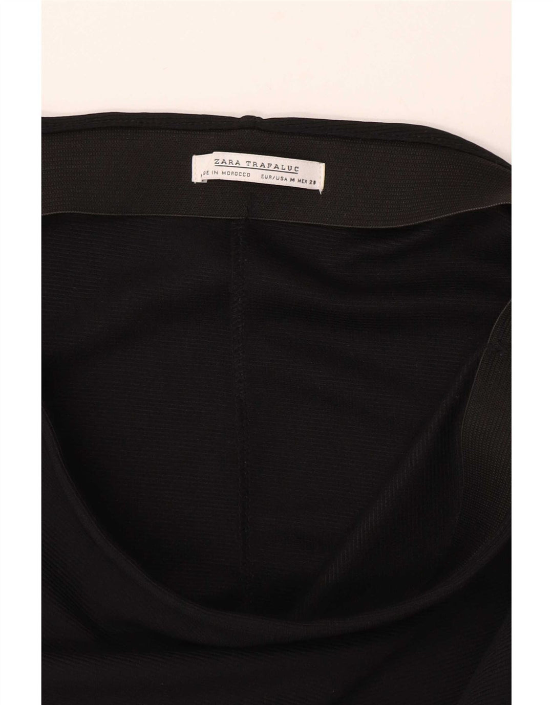 Женская мини-юбка Zara Trafaluc Medium W28, черная