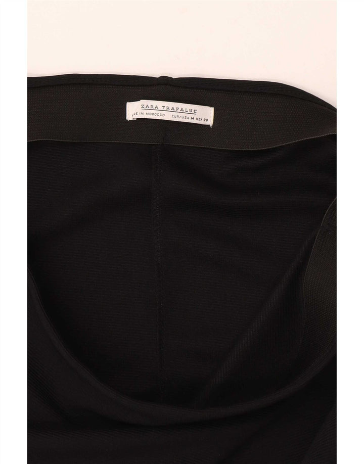 Женская мини-юбка Zara Trafaluc Medium W28, черная