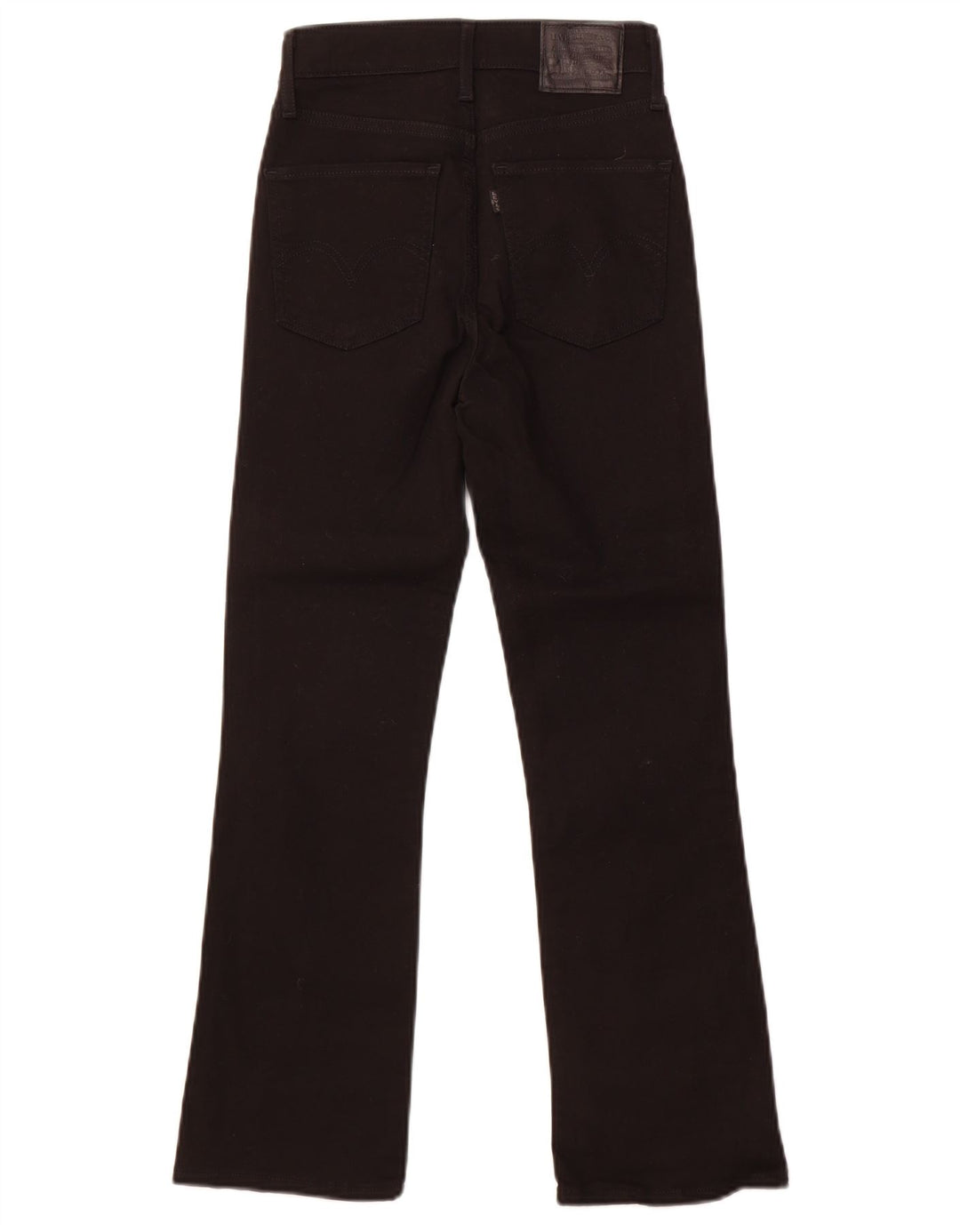 Женские джинсы Bootcut Levi's W24 L26, черный хлопок