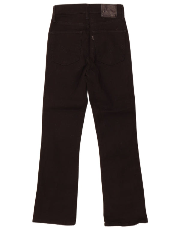 Женские джинсы Bootcut Levi's W24 L26, черный хлопок