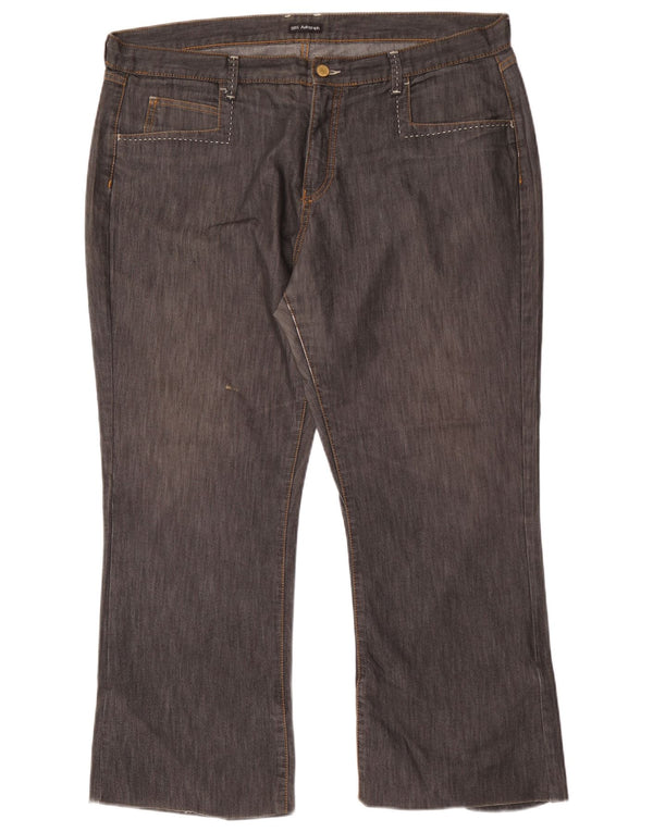 Женские укороченные джинсы Marks & Spencer с автографом UK 20 2XL W40 L27 Серые