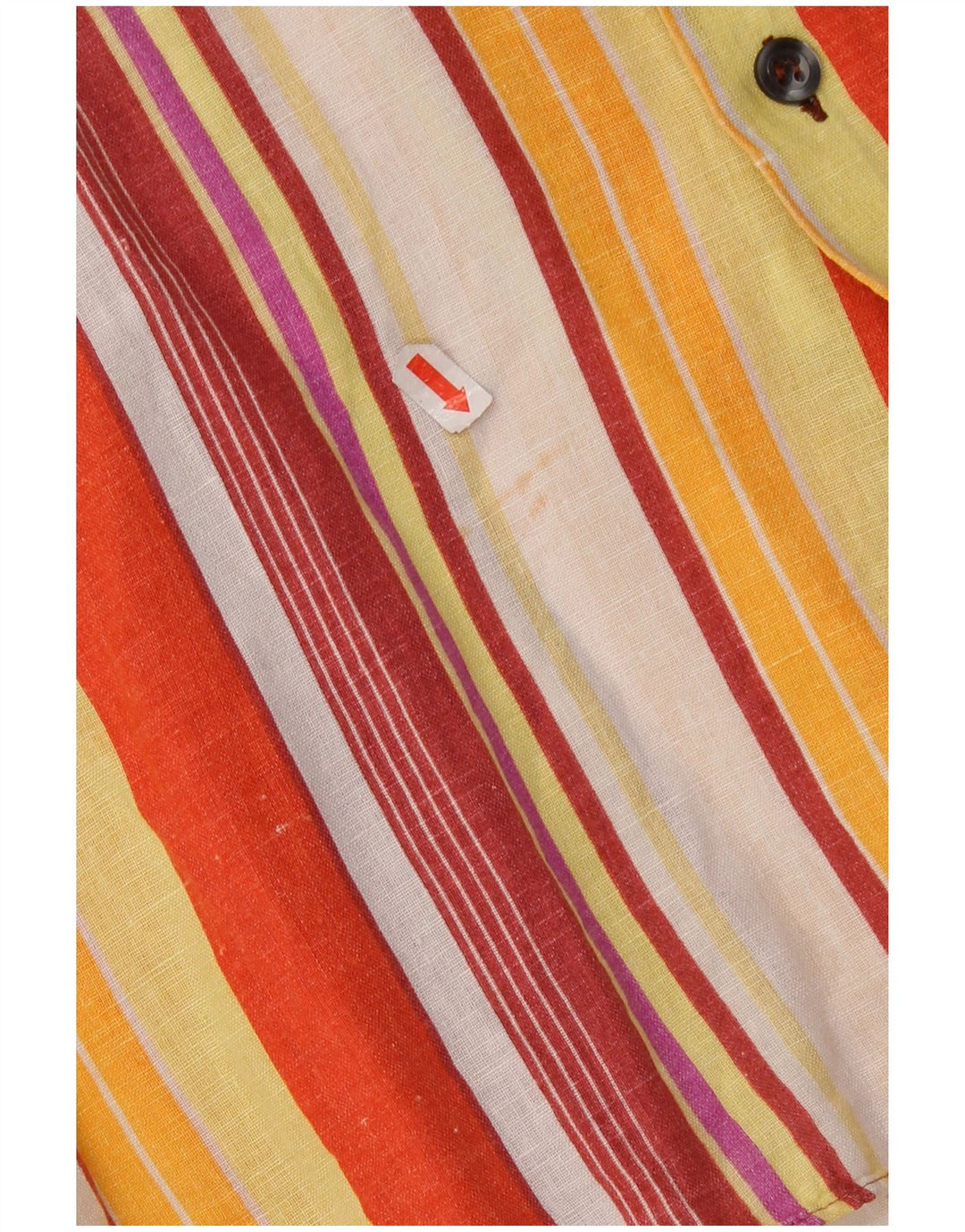 TILMAS Мужская рубашка с коротким рукавом, большая разноцветная полоска