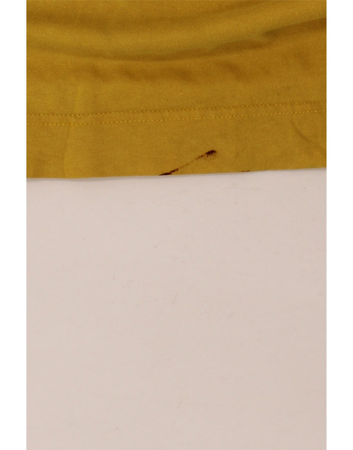 Мужская футболка с рисунком Puma 2XL, желтый хлопок