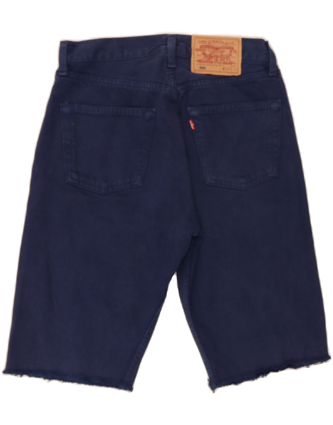 LEVI'S Mens 501 Denim Shorts W29 Small Navy Blue Vintage Levi's and Second-Hand Levi's from Messina Hembry 