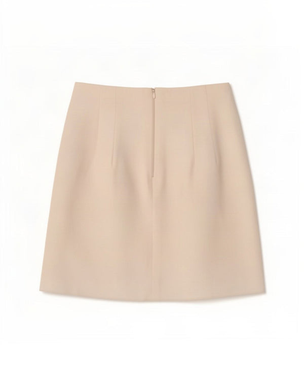 Женская мини-юбка Zara XS W24 белая