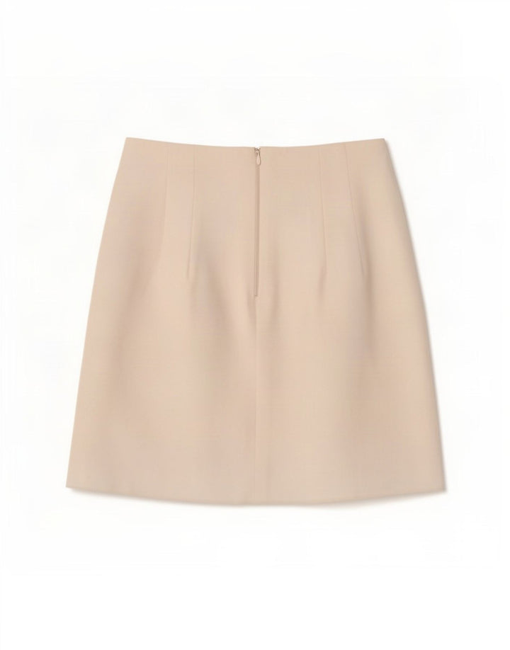 Женская мини-юбка Zara XS W24 белая