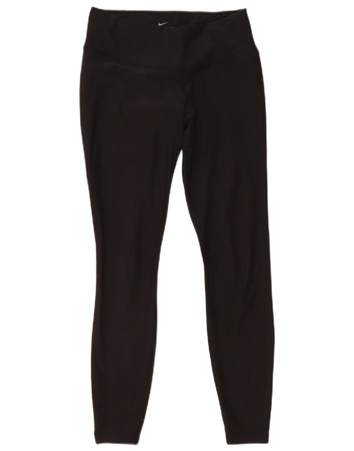 Женские леггинсы Nike Dri Fit UK 4 XS, черный полиэстер