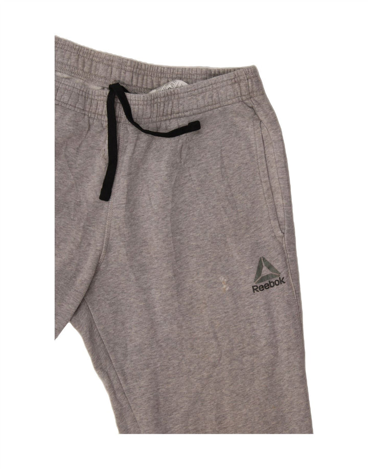 REEBOK Mens Tracksuit Trousers Joggers Medium  Grey Cotton Vintage Reebok and Second-Hand Reebok from Messina Hembry 