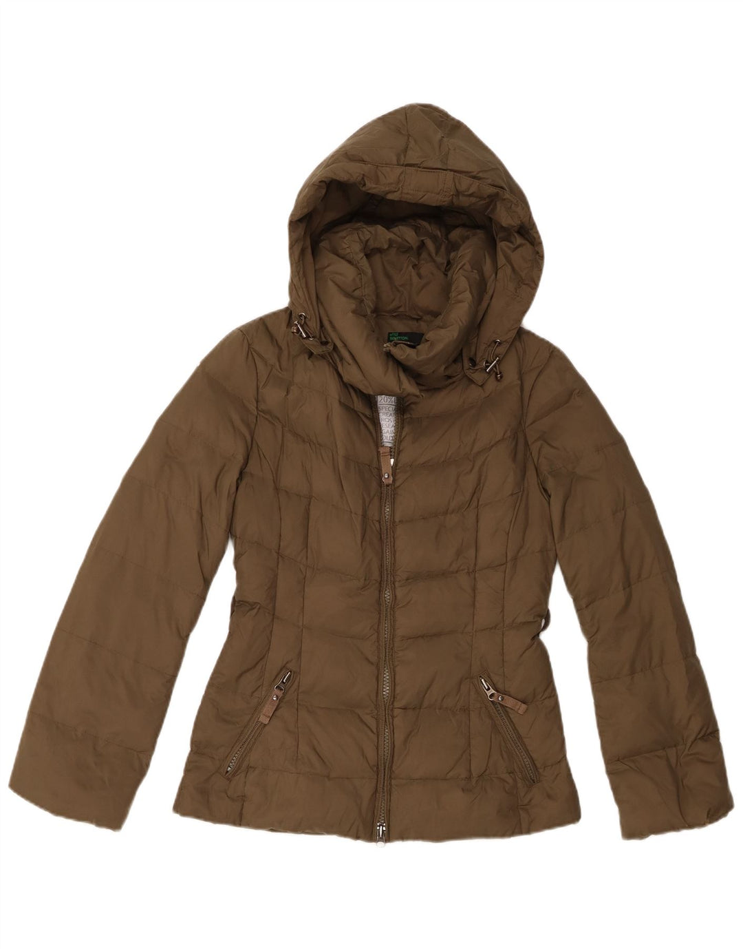 Женская утепленная куртка Benetton UK 2 2XS Хаки