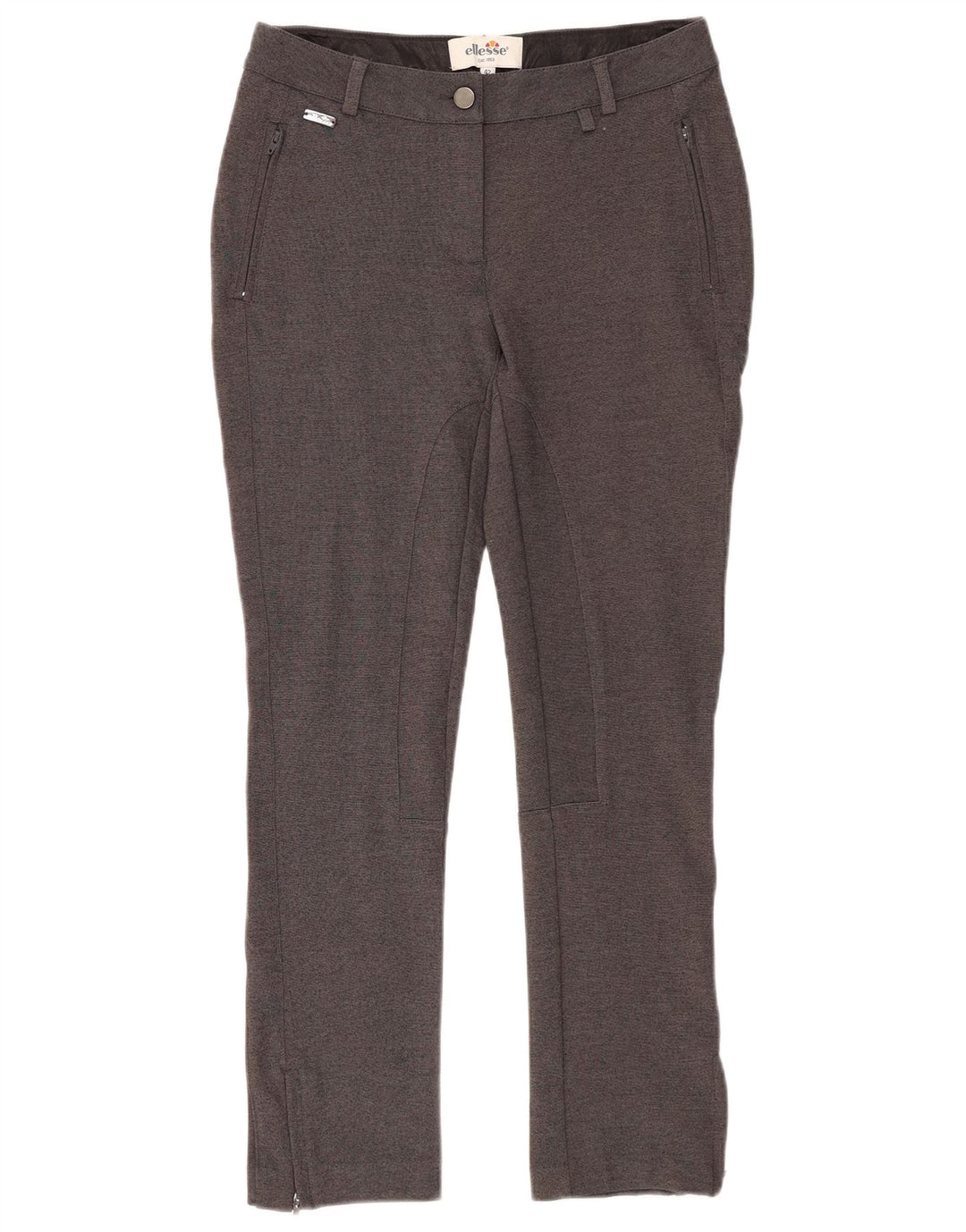 ELLESSE Женские узкие брюки-чинос IT 42 Medium W28 L27 Серый вискоза