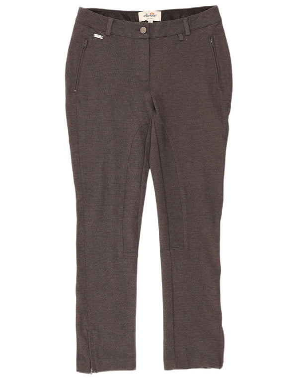 ELLESSE Женские узкие брюки-чинос IT 42 Medium W28 L27 Серый вискоза