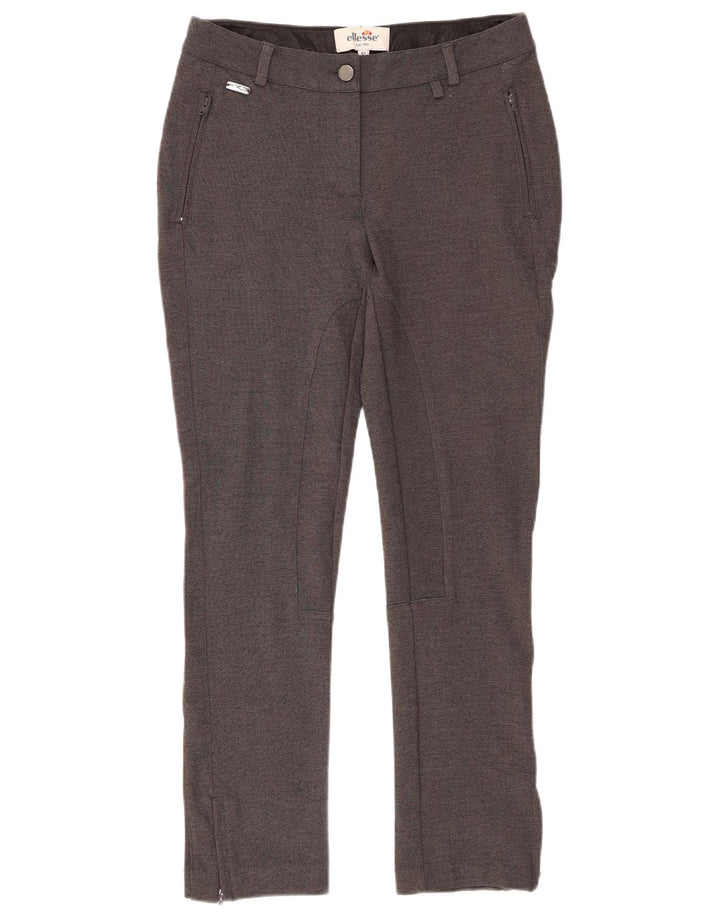ELLESSE Женские узкие брюки-чинос IT 42 Medium W28 L27 Серый вискоза