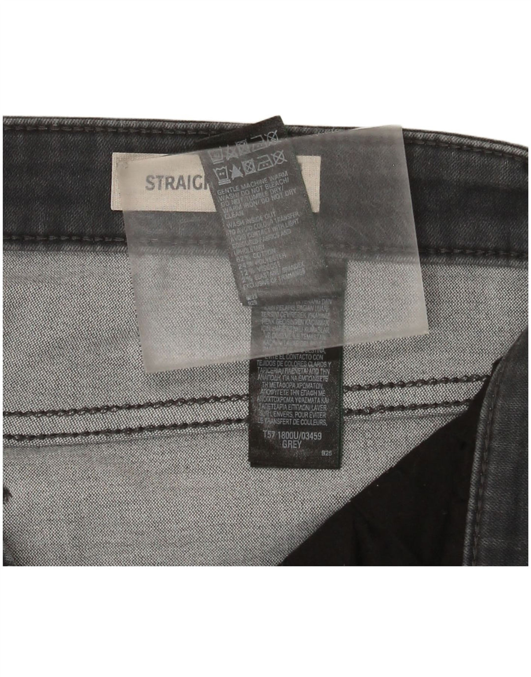 Женские прямые джинсы Marks & Spencer Regular, Великобритания 14, большие W32 L30, серые