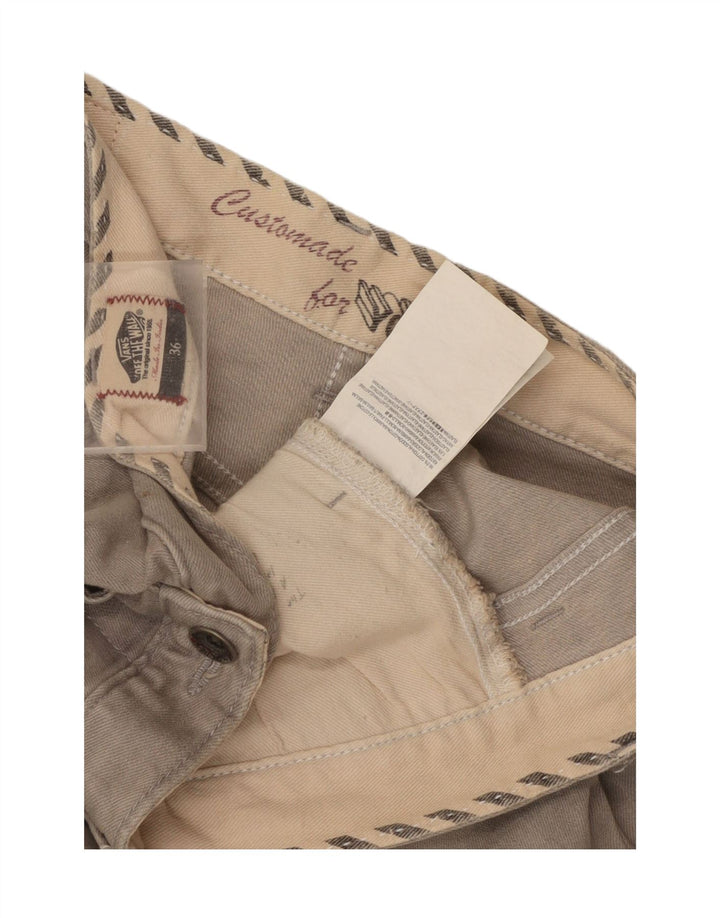 Мужские повседневные шорты Vans W36, большие серые, хлопок