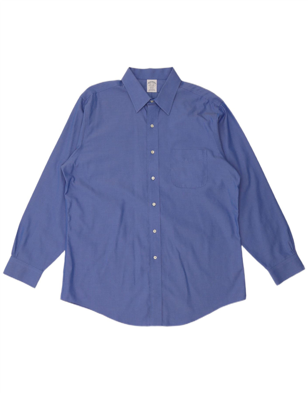 Мужская рубашка BROOKS BROTHERS Regent, размер 16, 1/2, большая, синяя, хлопок