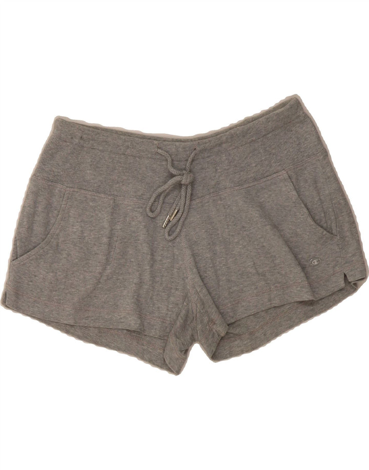 CHAMPION Womens Herritage Fit Sport Shorts UK 14 Medium  Grey Vintage Champion and Second-Hand Champion from Messina Hembry 