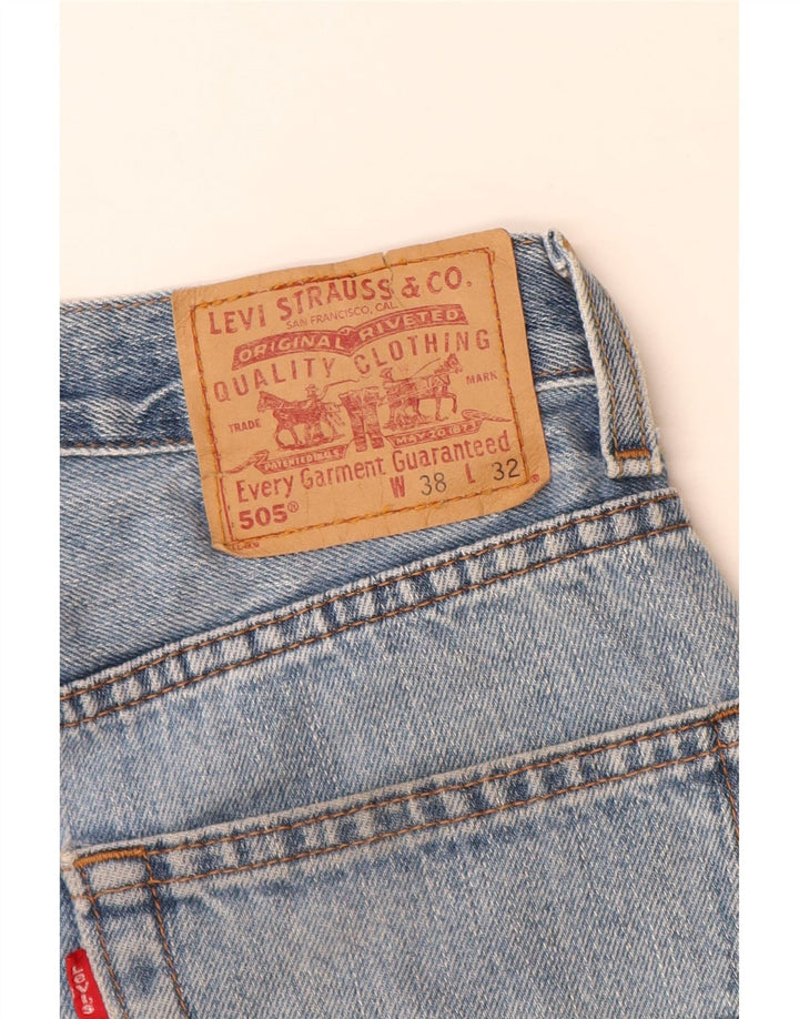 Женские джинсовые шорты Levi's 505 W38 XL синие