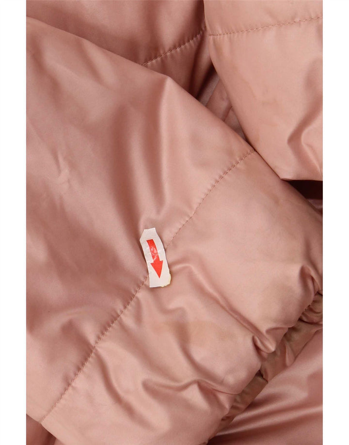 Belfe & Womens Oversized-дутая куртка с капюшоном IT 46, большой розовый полиэстер
