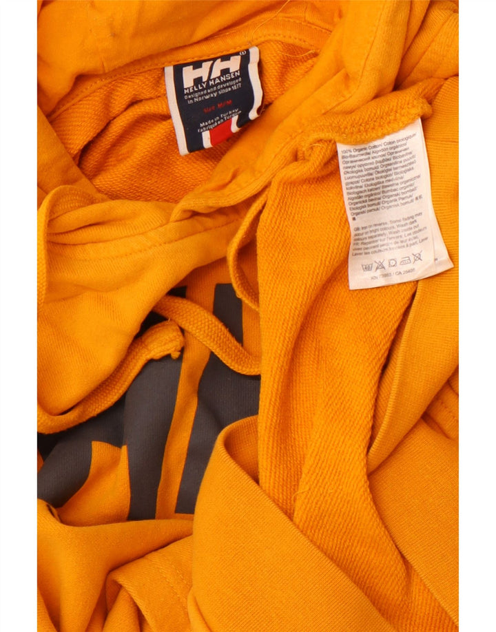 HELLY HANSEN Мужской джемпер с капюшоном с рисунком, средний желтый хлопок, хлопок