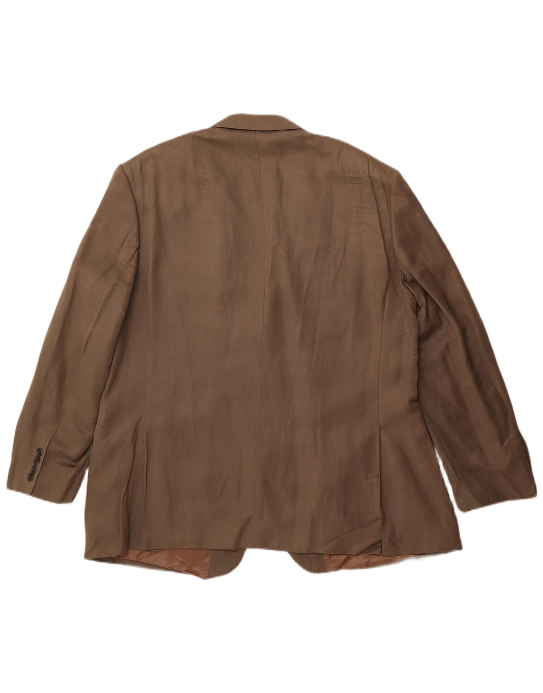 Мужской пиджак на двух пуговицах Marks & Spencer UK 38, средний, хаки, шелк