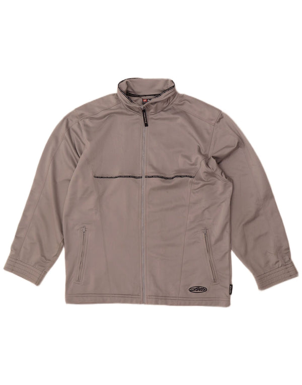 Женский спортивный костюм Lotto UK 12, средний серый полиэстер