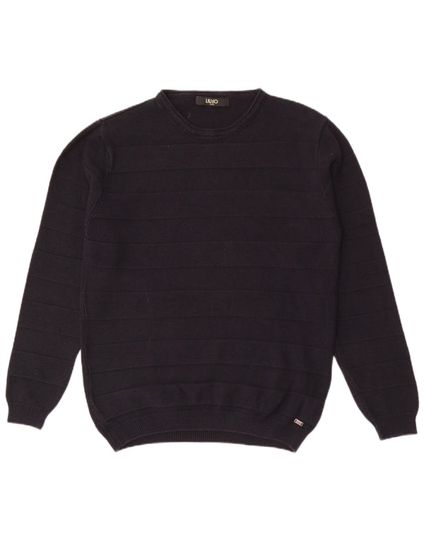 Мужской свитер Liu Jo с круглым вырезом XL, темно-синий в полоску