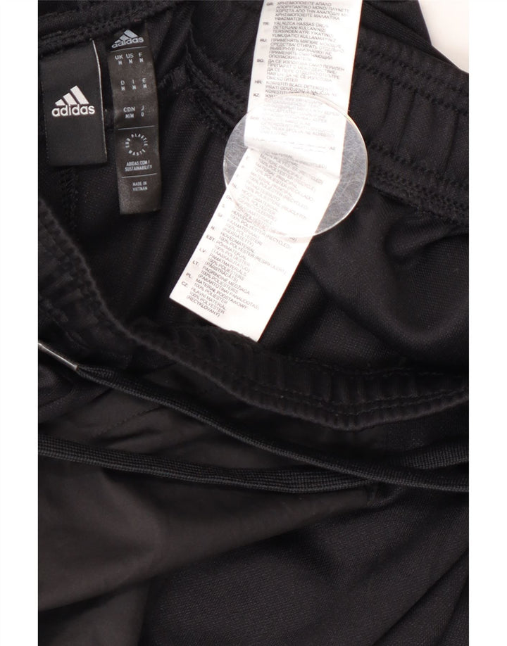 Мужские спортивные брюки Adidas Aeroready, средний черный полиэстер с цветными блоками