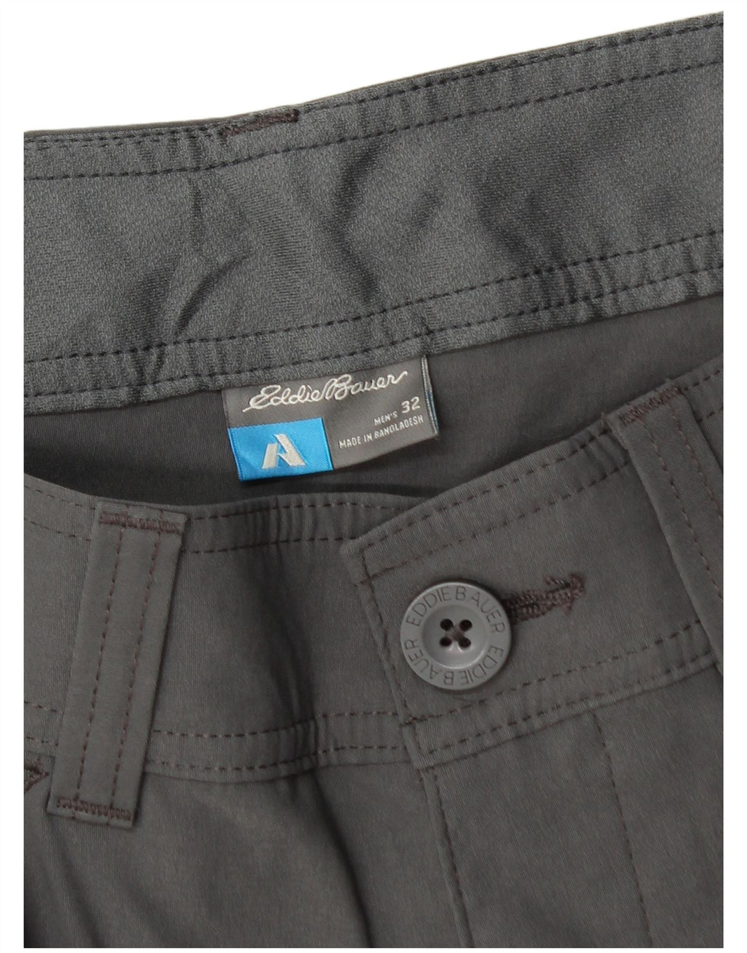 Мужские шорты-карго EDDIE BAUER W32, средний серый нейлон