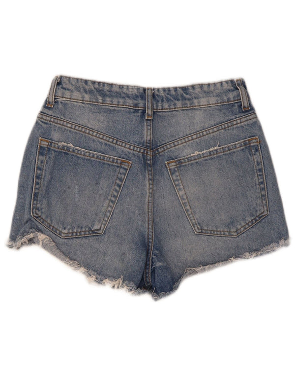 Женские джинсовые шорты Zara EU 34 2XS W24, синие, хлопок