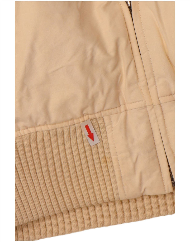 Женская стеганая куртка Woolrich UK 10, маленькая, бежевый, хлопок