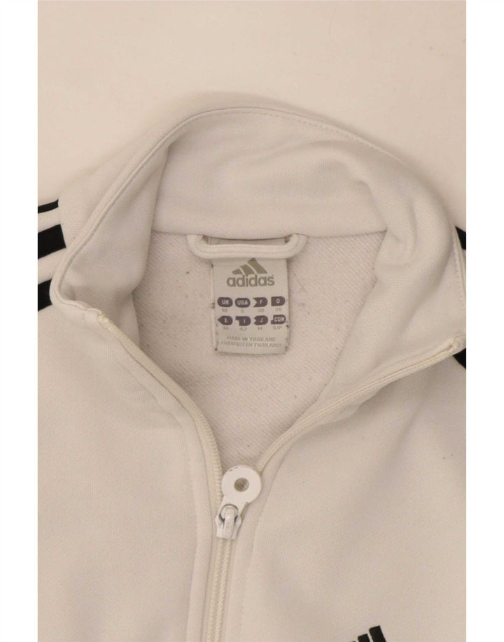 Женский спортивный костюм Adidas Top Jacket UK 10, маленький белый