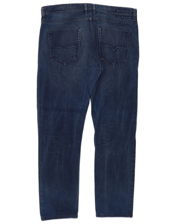 Мужские зауженные джинсы Diesel Kakee Carrot W34 L29, синий хлопок