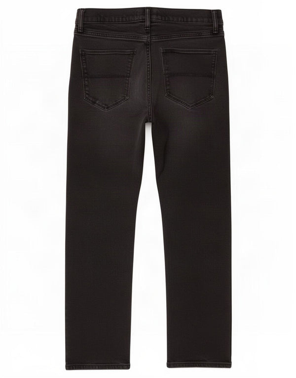 Мужские прямые джинсы Marks & Spencer W32 L29, черный хлопок