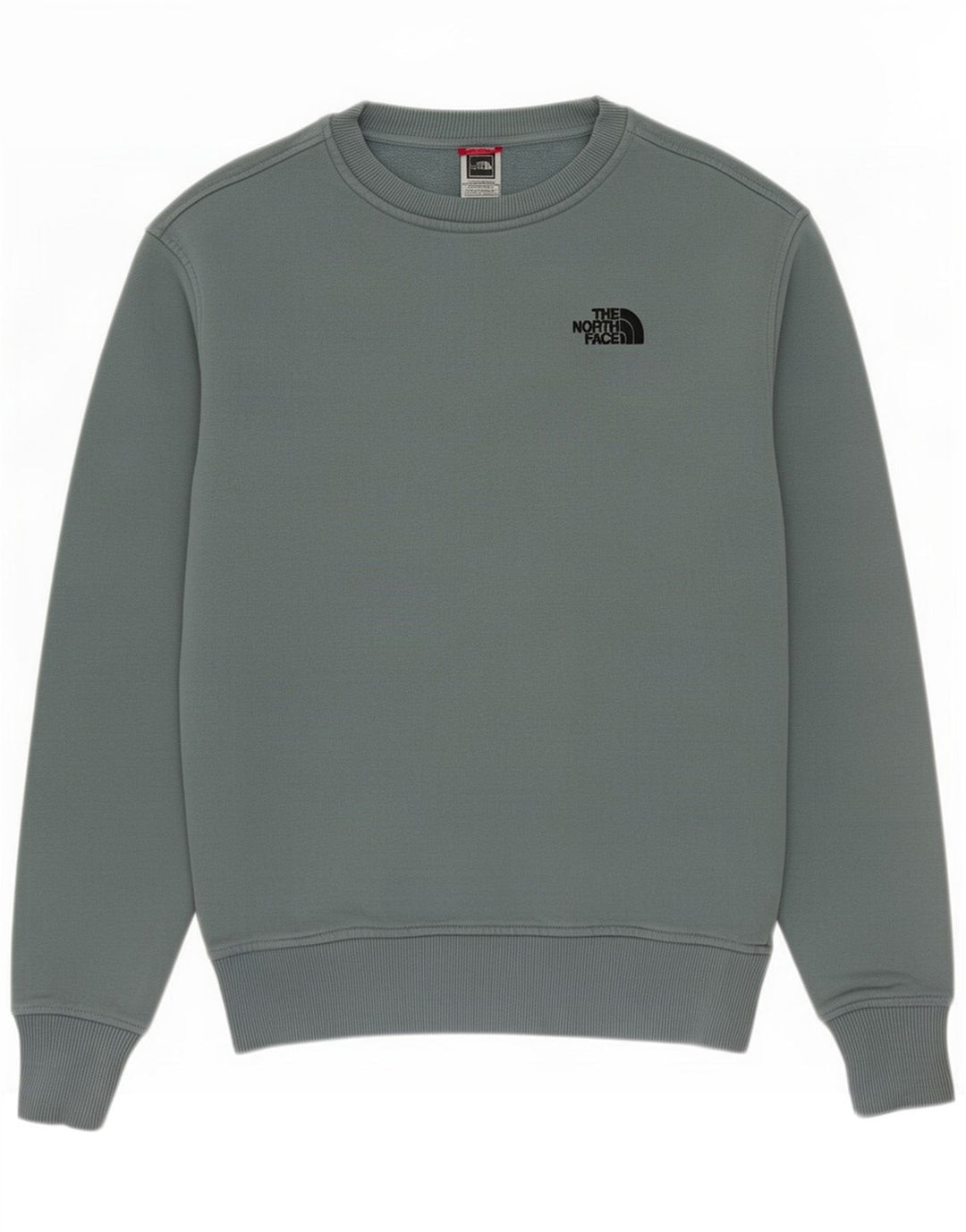 Мужской свитшот The North Face, хлопковый джемпер среднего синего цвета