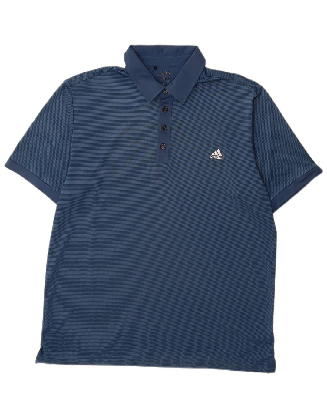 Мужская рубашка поло Adidas Climalite XL, синяя, полиэстер