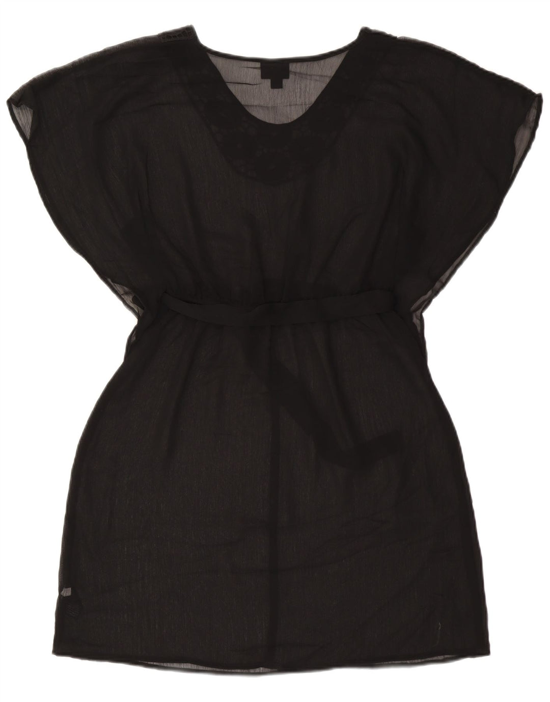 Женское пляжное платье Mossimo UK 10, маленькое черное полиэстер