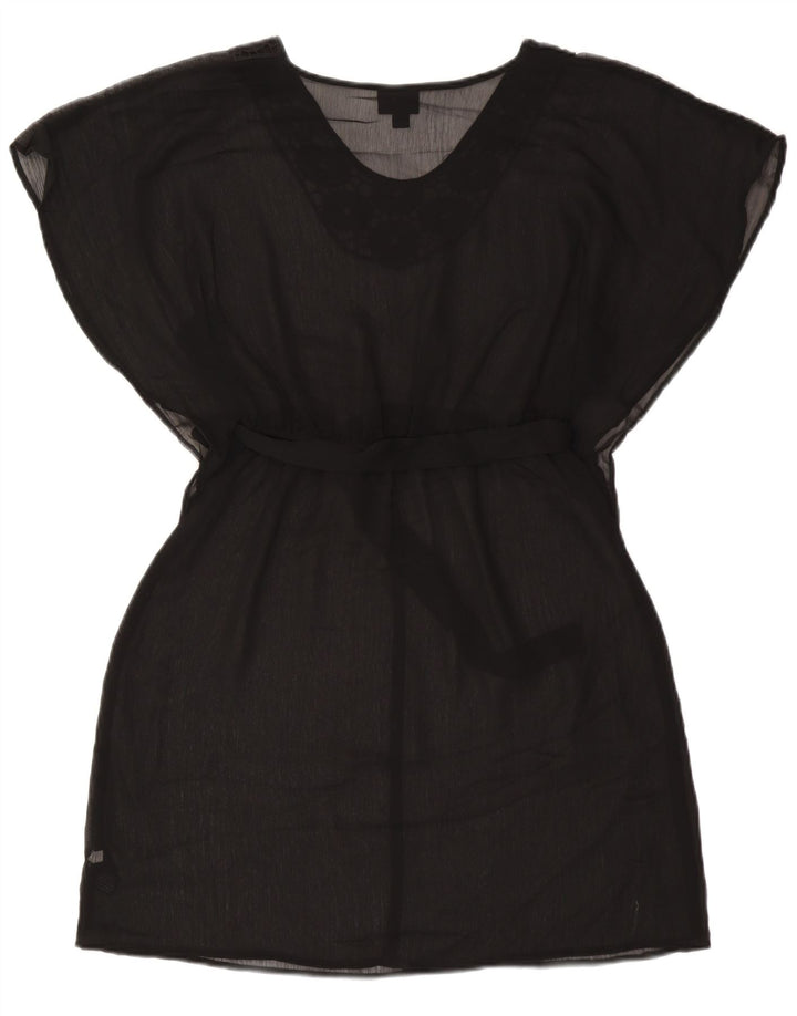 Женское пляжное платье Mossimo UK 10, маленькое черное полиэстер