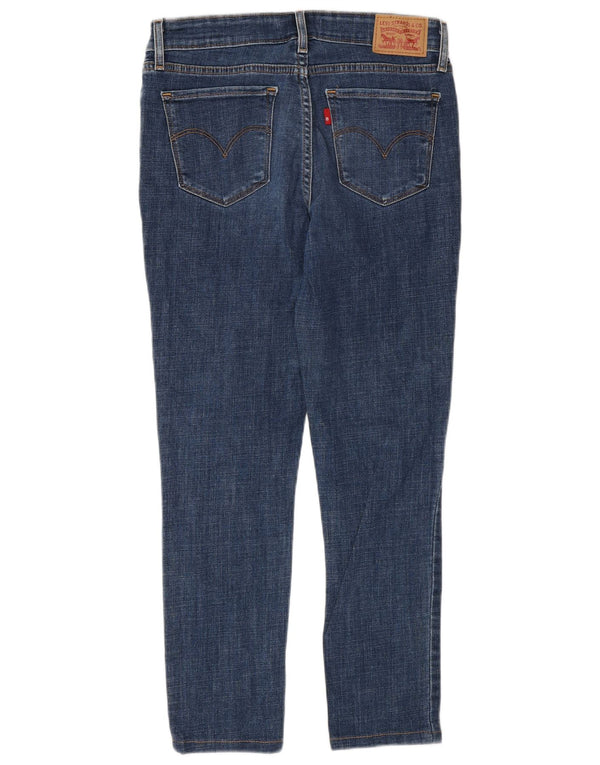 Женские джинсы скинни Levi's 711 W27 L26 синие, хлопок