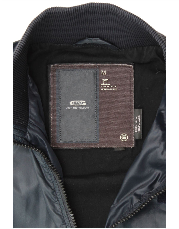 Женский бомбер G-STAR UK 14, средний темно-синий, полиамид