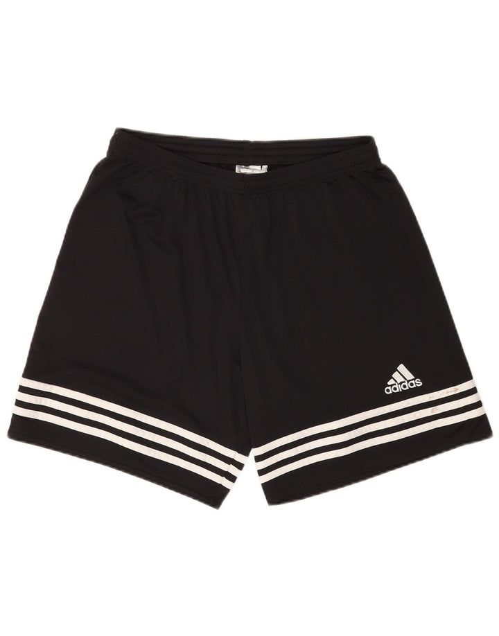 Мужские спортивные шорты ADIDAS Climalite, большие черные, полиэстер