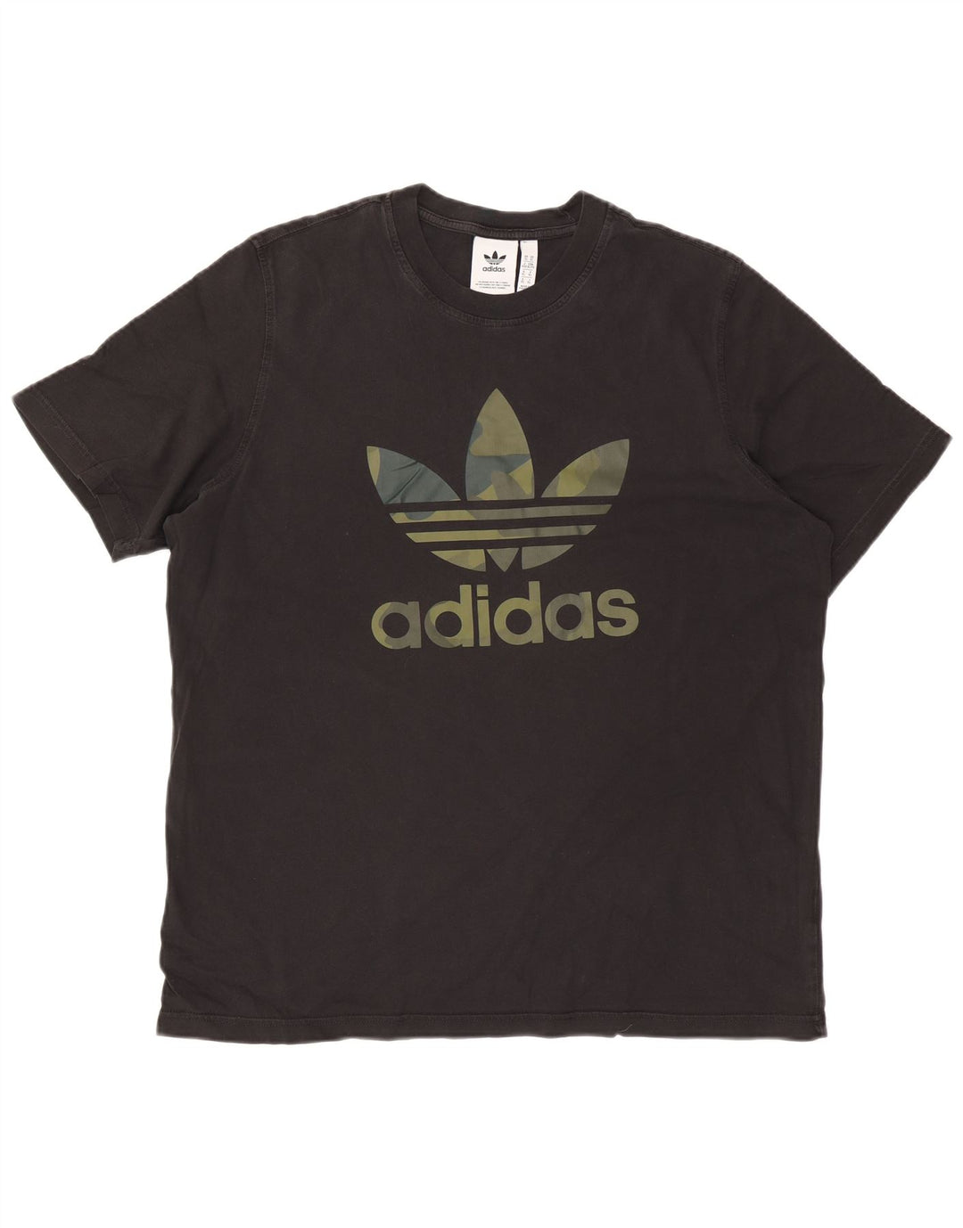 Мужская футболка с рисунком Adidas Top XL, черная