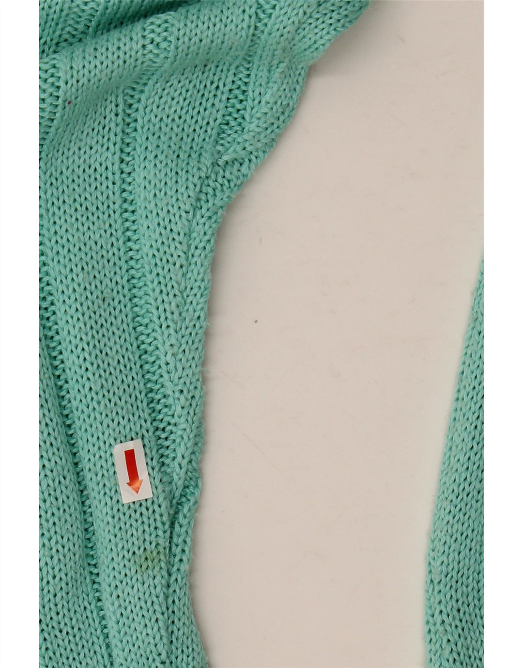 Винтажный женский кардиган-свитер UK 14, большой зеленый цвет