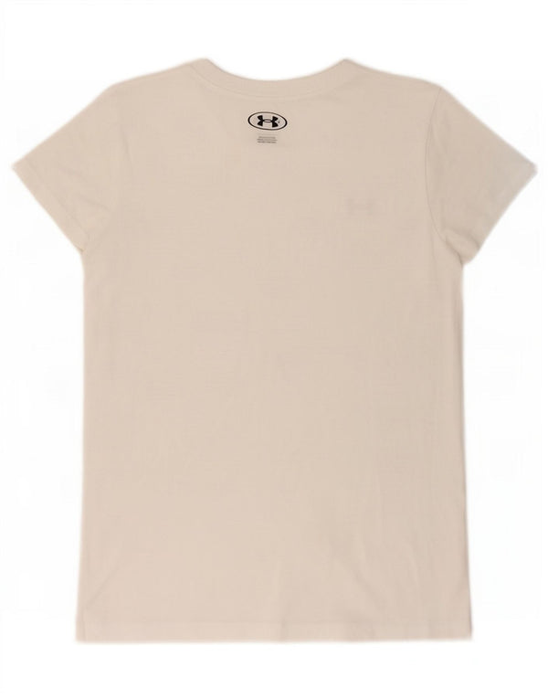 Under Armour Mens T-Shirt Top XS White