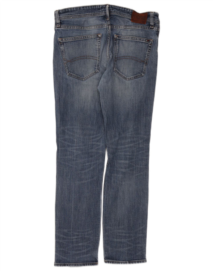 TOMMY HILFIGER Женские прямые джинсы W32 L30 синие