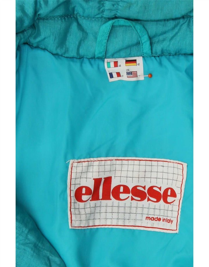 Женский лыжный комбинезон Ellesse IT 46, большой синий, нейлон, ретро