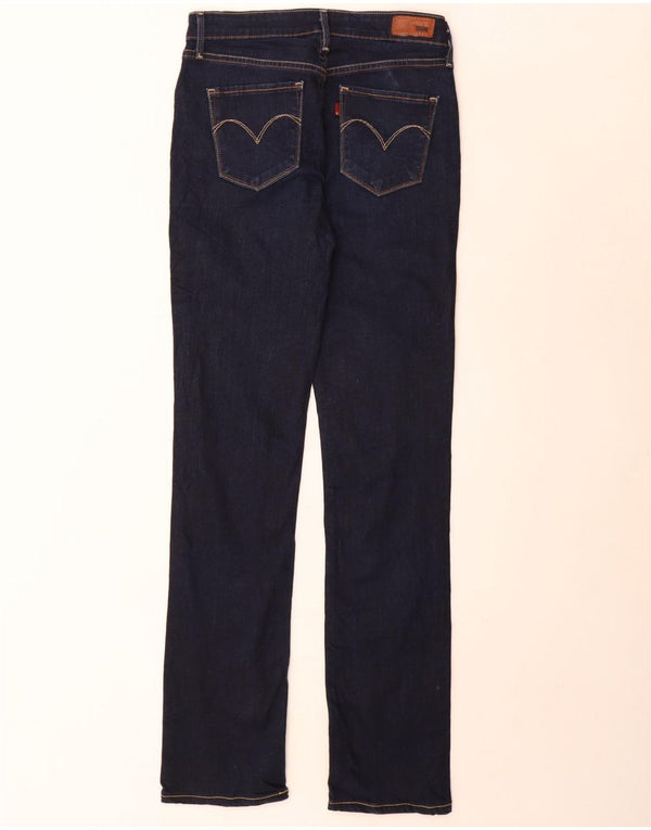 Женские прямые джинсы Levi's Demi Curve Classic с посадкой W28 L34 Темно-синие