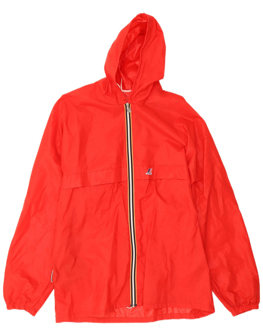 Мужская дождевик с капюшоном K-Way UK 42 XL Красный