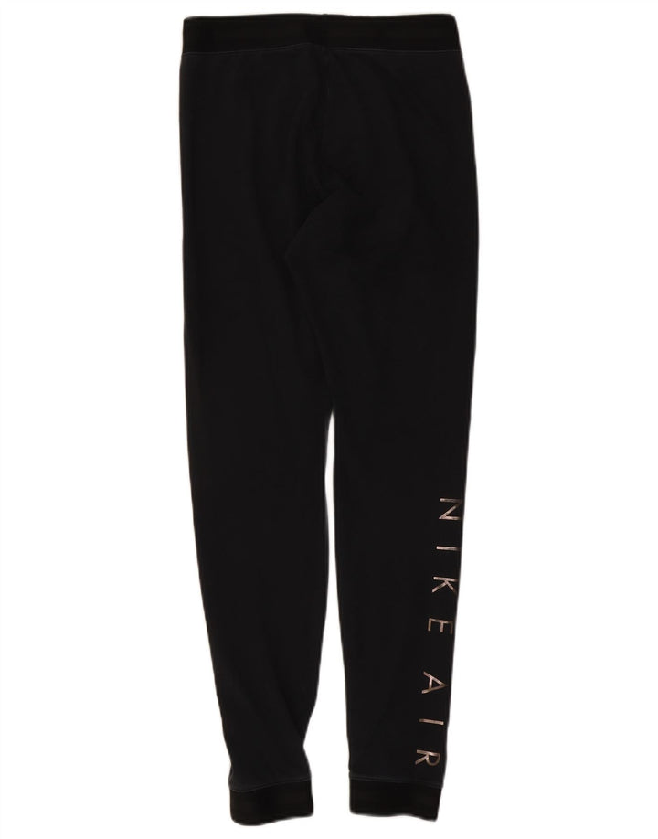 Женские леггинсы с рисунком Nike UK 12, средние, черные